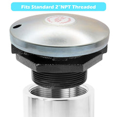 JYINCPED diesel fuel cap vented to relieve pressure and prevent overpressure