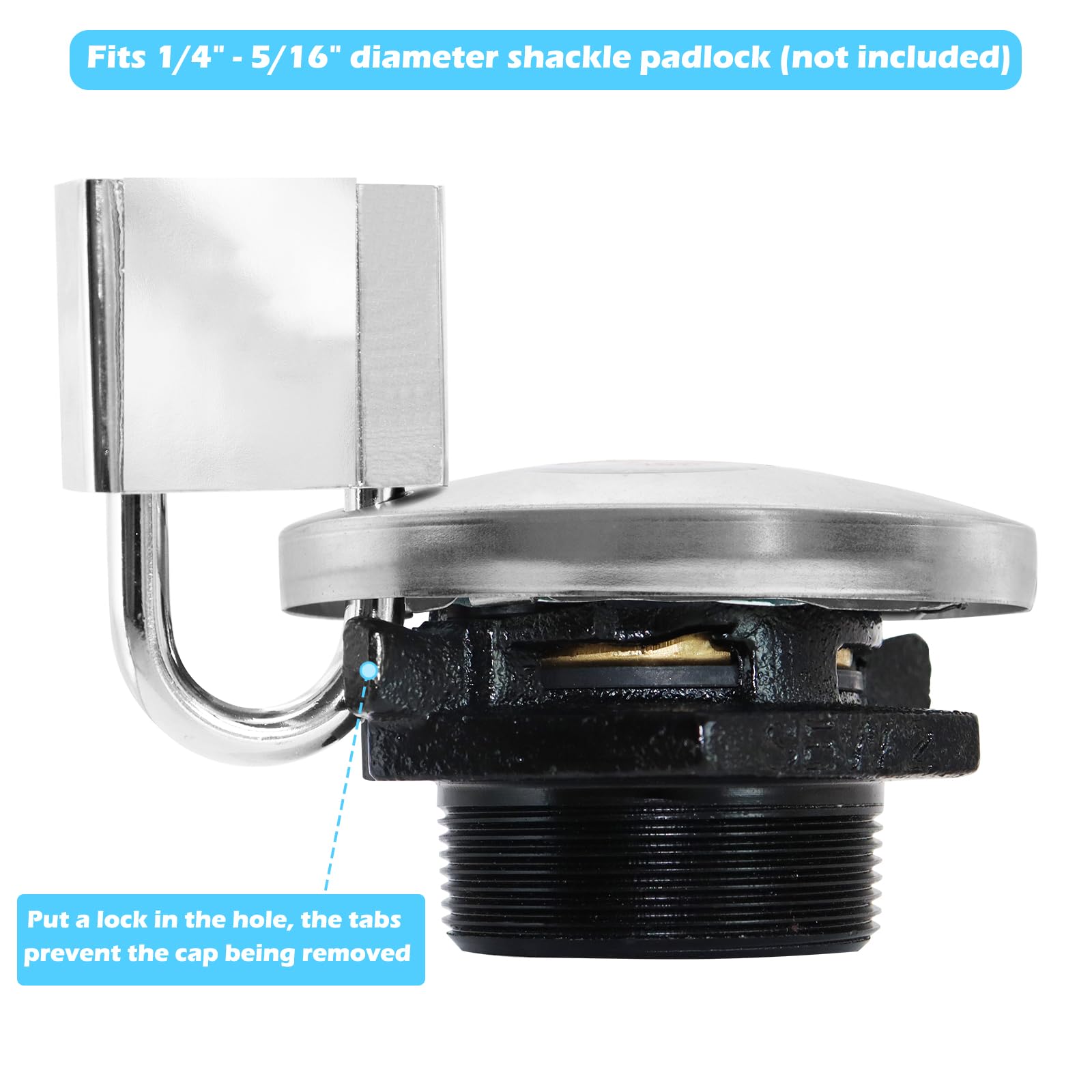 JYINCPED spring loaded seal reduces leaks during transport
