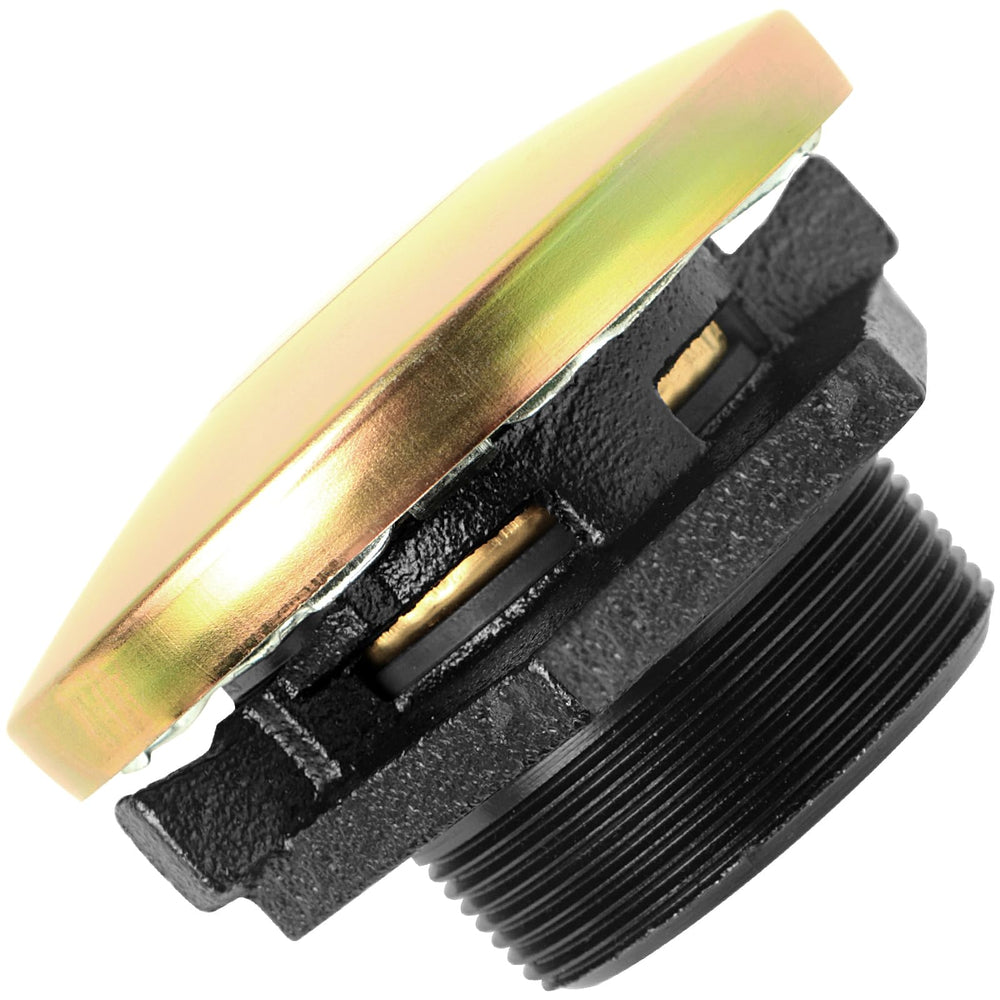 JYINCPED vented transfer tank cap with 2-inch base for secure diesel transfers