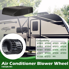 JYINCPED Coleman RV AC blower wheel installation for easier retrofits and improved airflow.