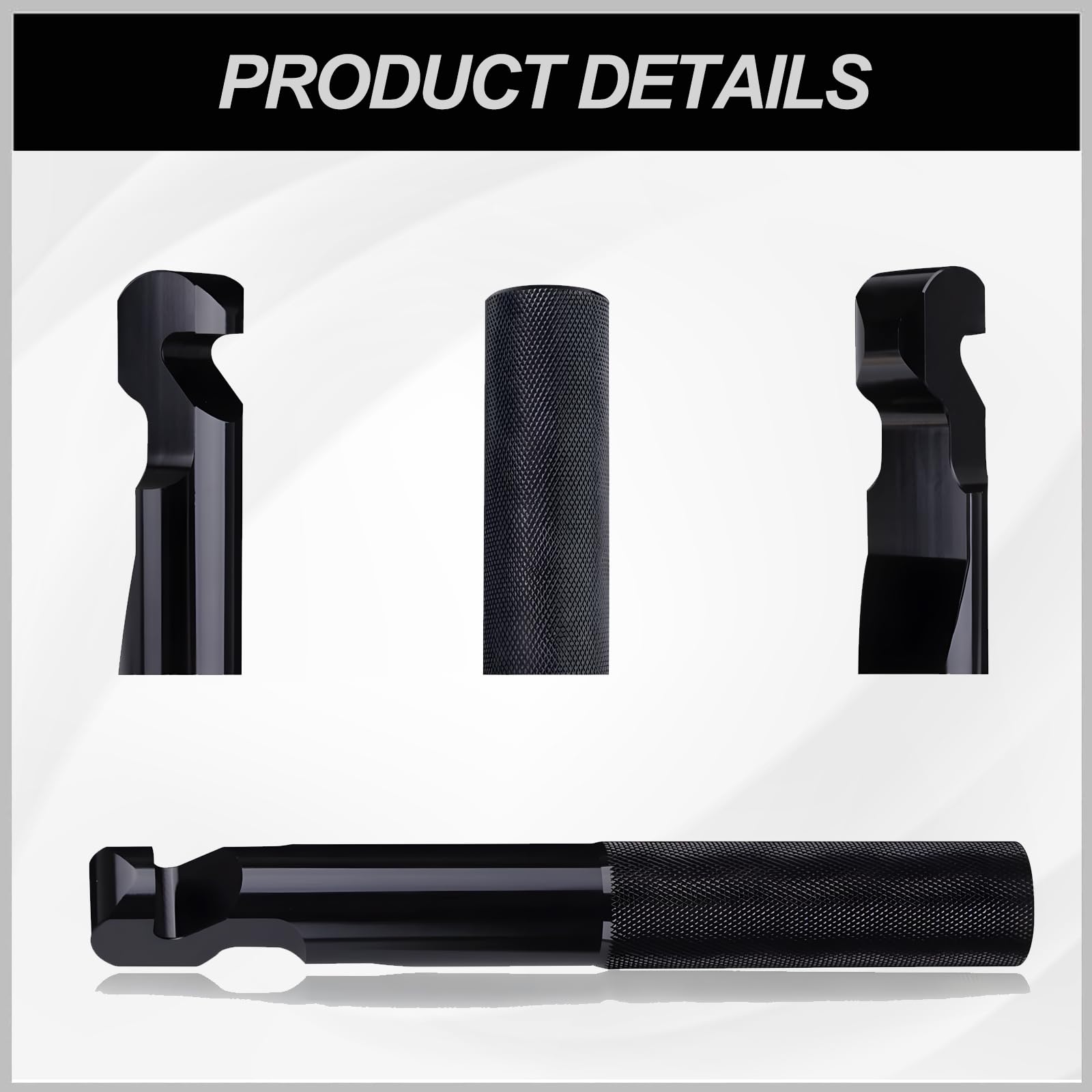 Jyphorixal socket adapters simplify attaching various belt hardware