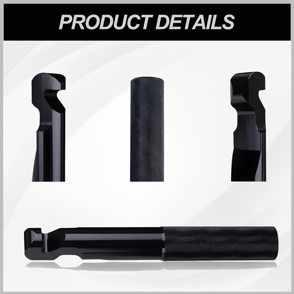 Jyphorixal socket adapters simplify attaching various belt hardware