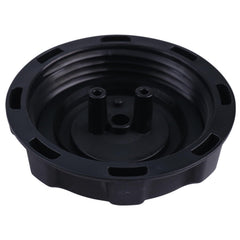 JZGRDN fuel cap assembled in-tractor view highlights ease of installation.