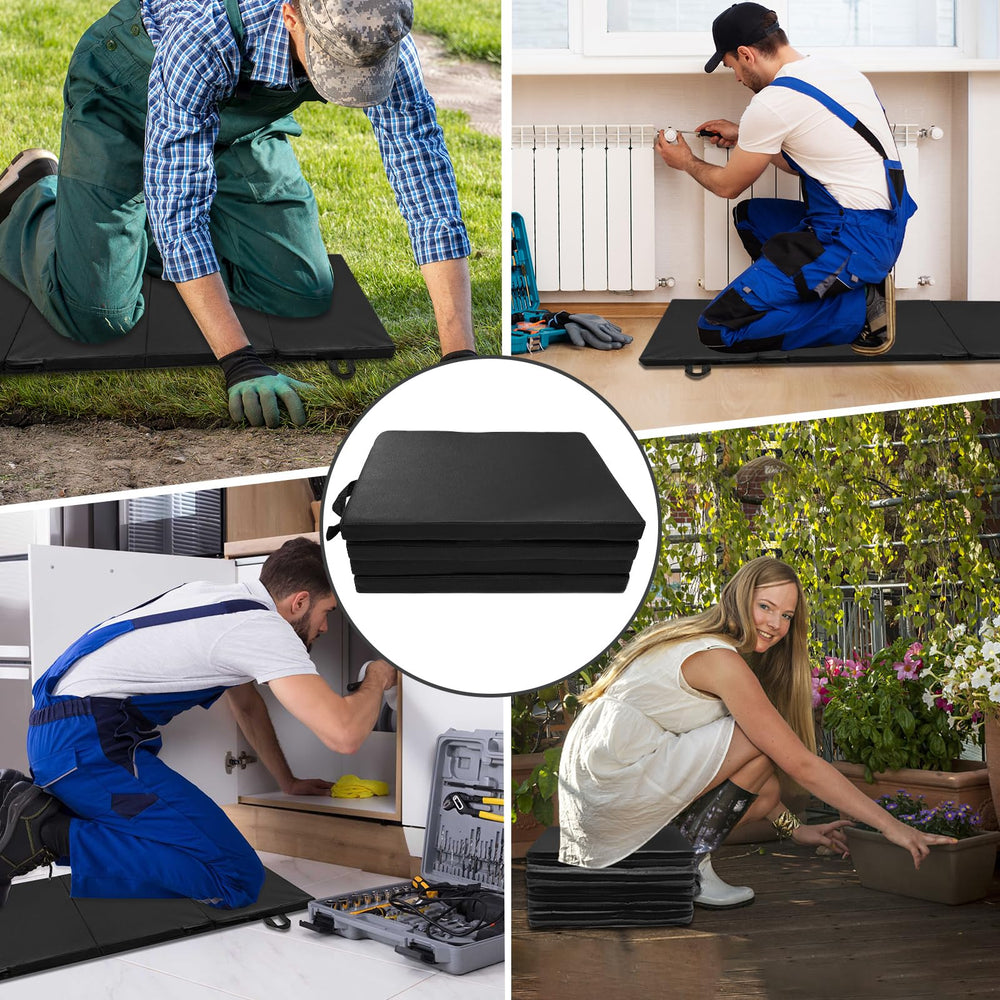 JZHLLA kneeling work surface protects joints during long repairs.