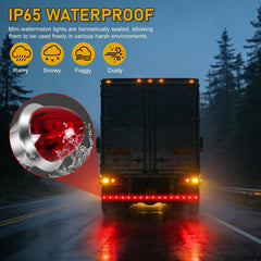JZYZQBX mini watermelon lights IP65 waterproof for rain and dust