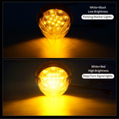 JZYZQBX watermelon light with 17 LEDs for dual stop and marker use
