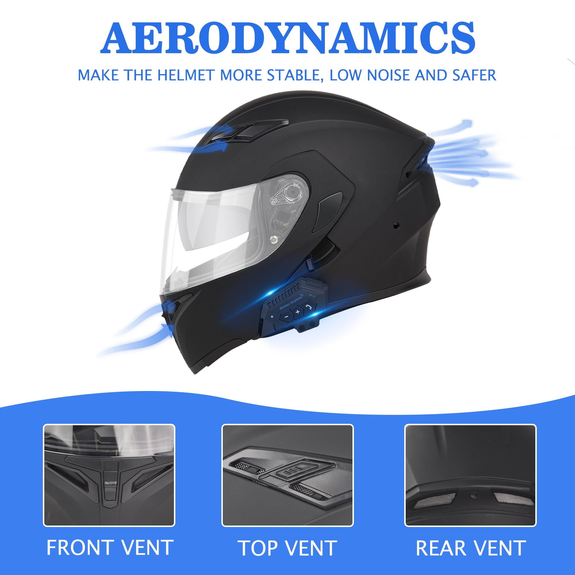 JZZLSJT dual-visor helmet with sunshade for variable light.
