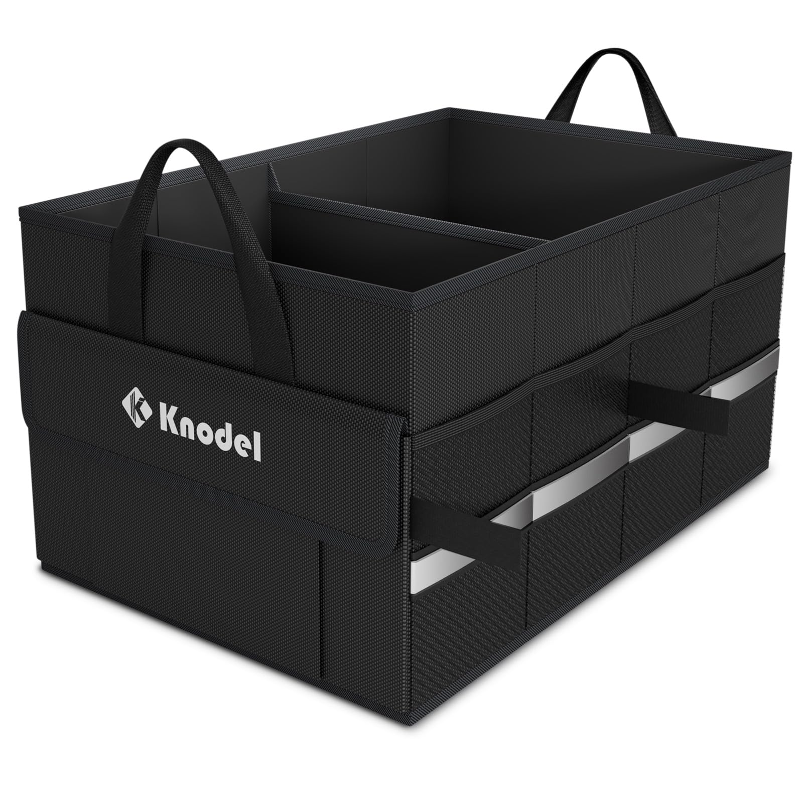 K KNODEL trunk organizer compact design keeps cargo organized on the go.