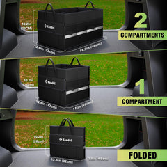 K KNODEL trunk organizer large side pocket for quick access.