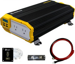 K KRIËGER KR1500 inverter with dual outlets for portable 110V power on the go