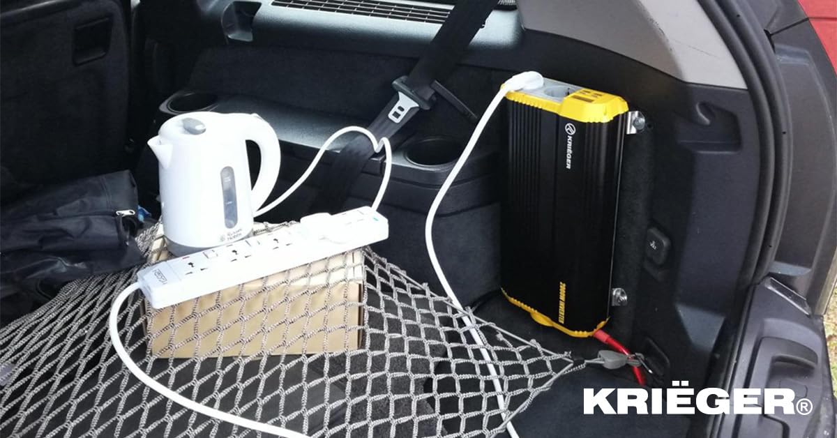 KR1500 inverter hardwire kit enables clean vehicle or boat installation