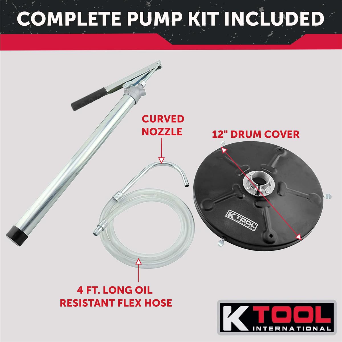 K Tool International 73993 lightweight, durable construction supports repeated use