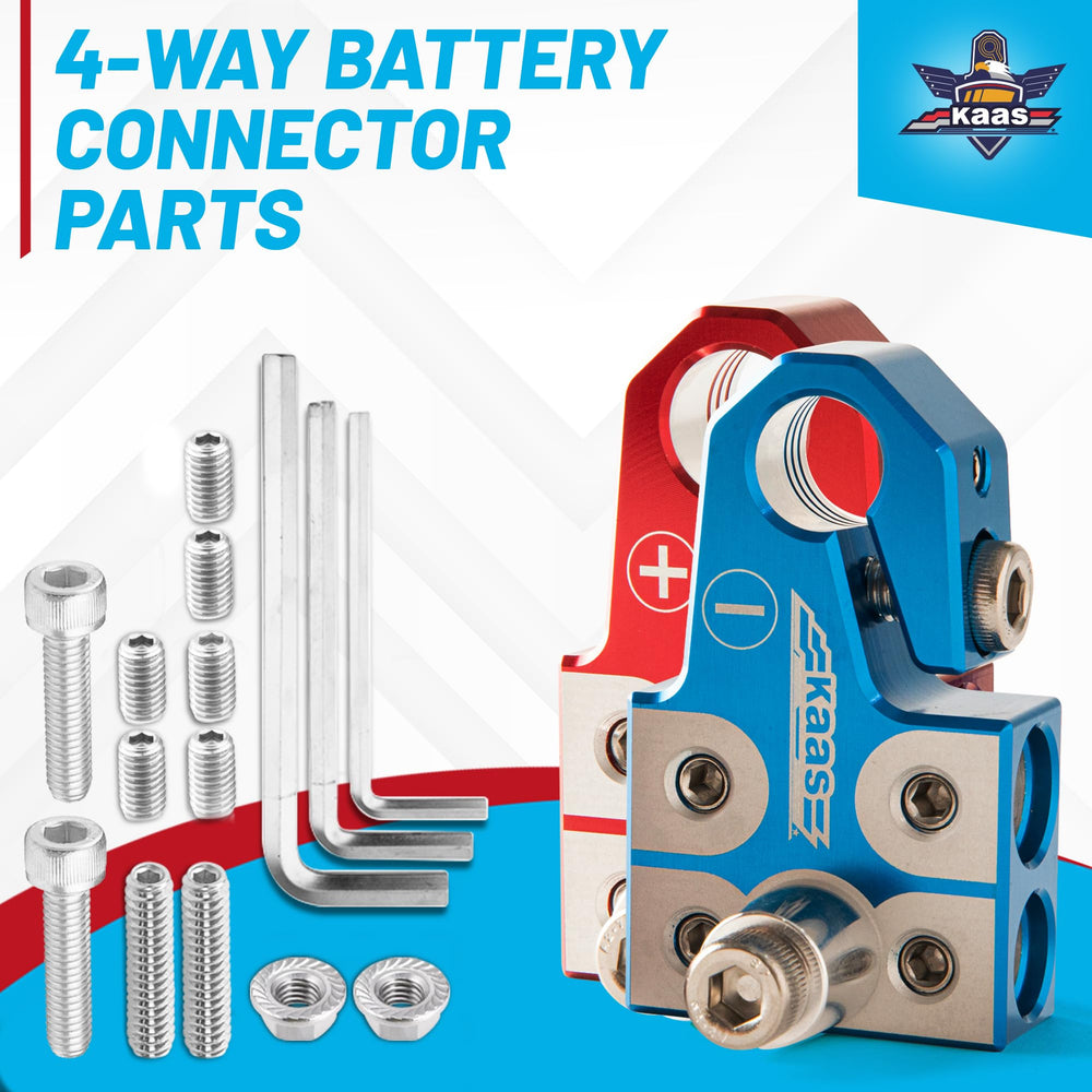 Kaas compatible with AGM, GEL, WET, and MF lead batteries.