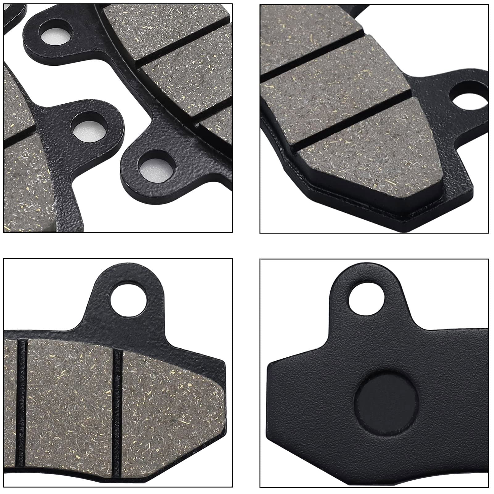 Kabing brake pads front for YFM700 resist heat for spirited rides