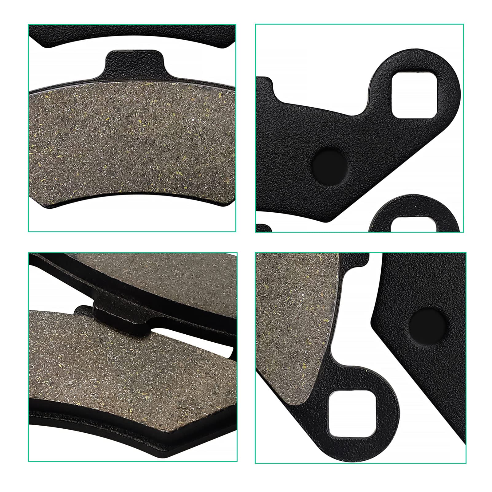 Kabing durable brake pad for Polaris Sportsman 450, high-temperature tolerance in tough conditions