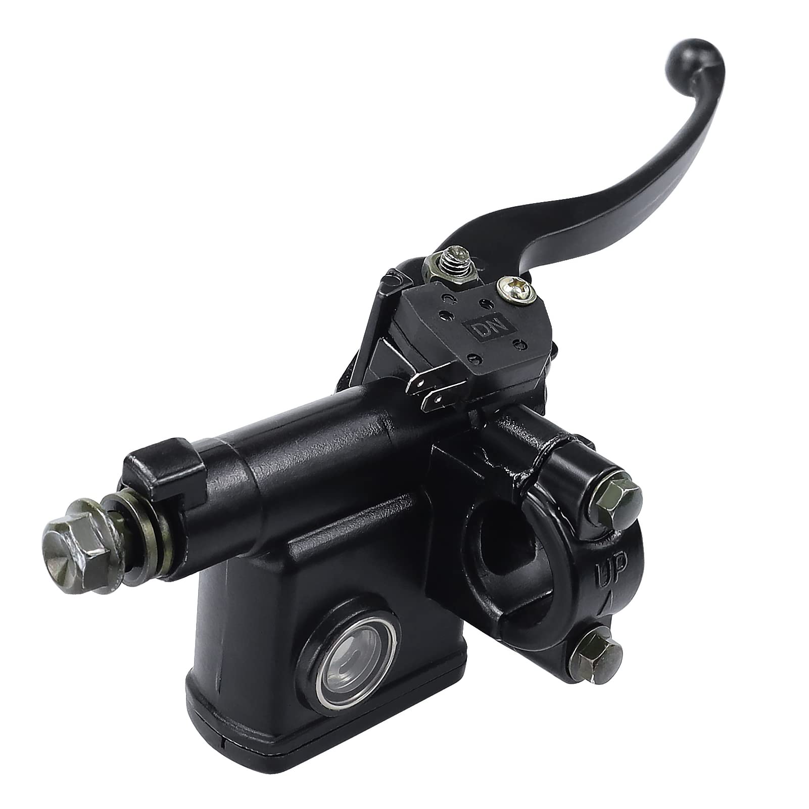Kabing precision-machined lever offers comfortable grip.