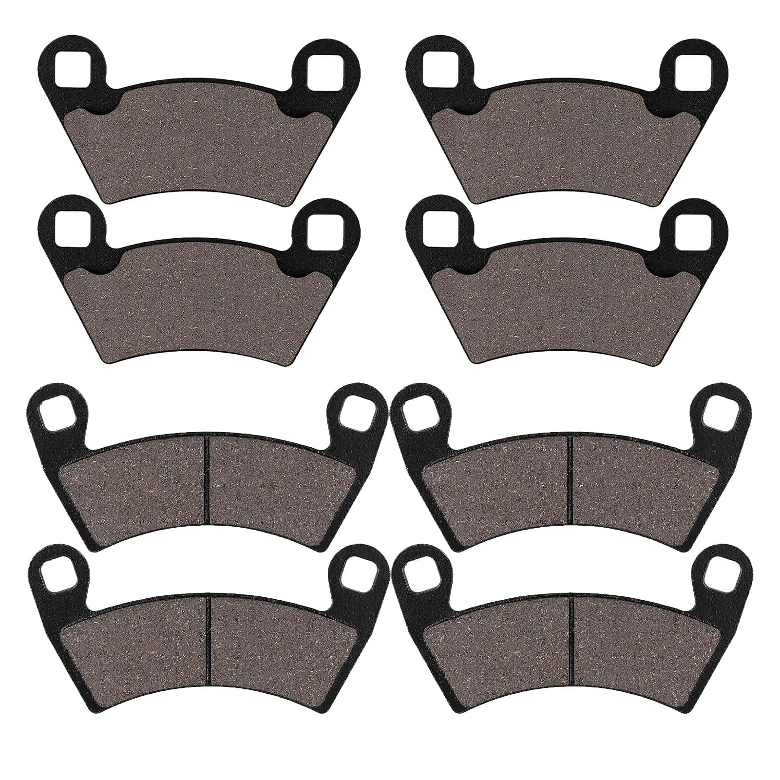Kabing front brake pads for Polaris Ranger 500-570 offer reliable stopping power on varied terrain.