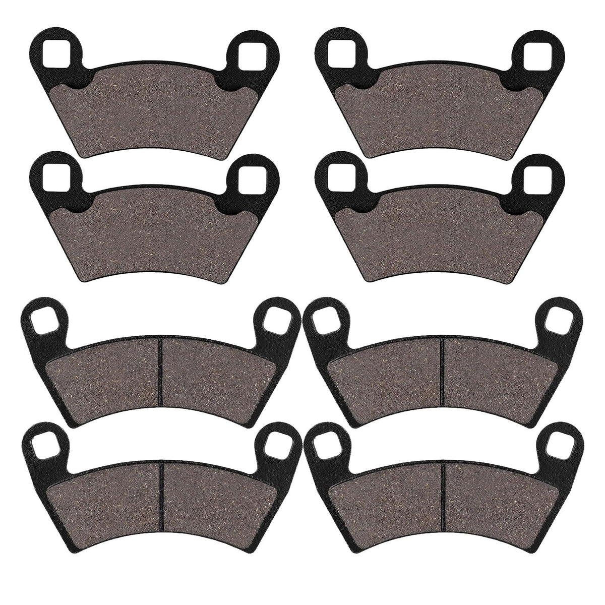 Kabing front brake pads for Polaris Ranger 500-570 offer reliable stopping power on varied terrain.