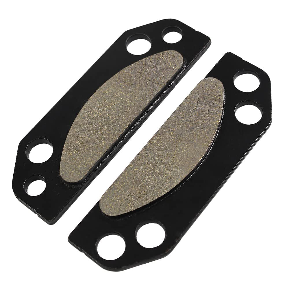 Kabing two-pack parking brake pads provide cost-effective replacement with consistent friction.