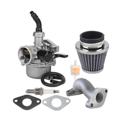 Kacarber AT125 carburetor installed on a Coleman ATV for Coleman's AT125-B compatibility.