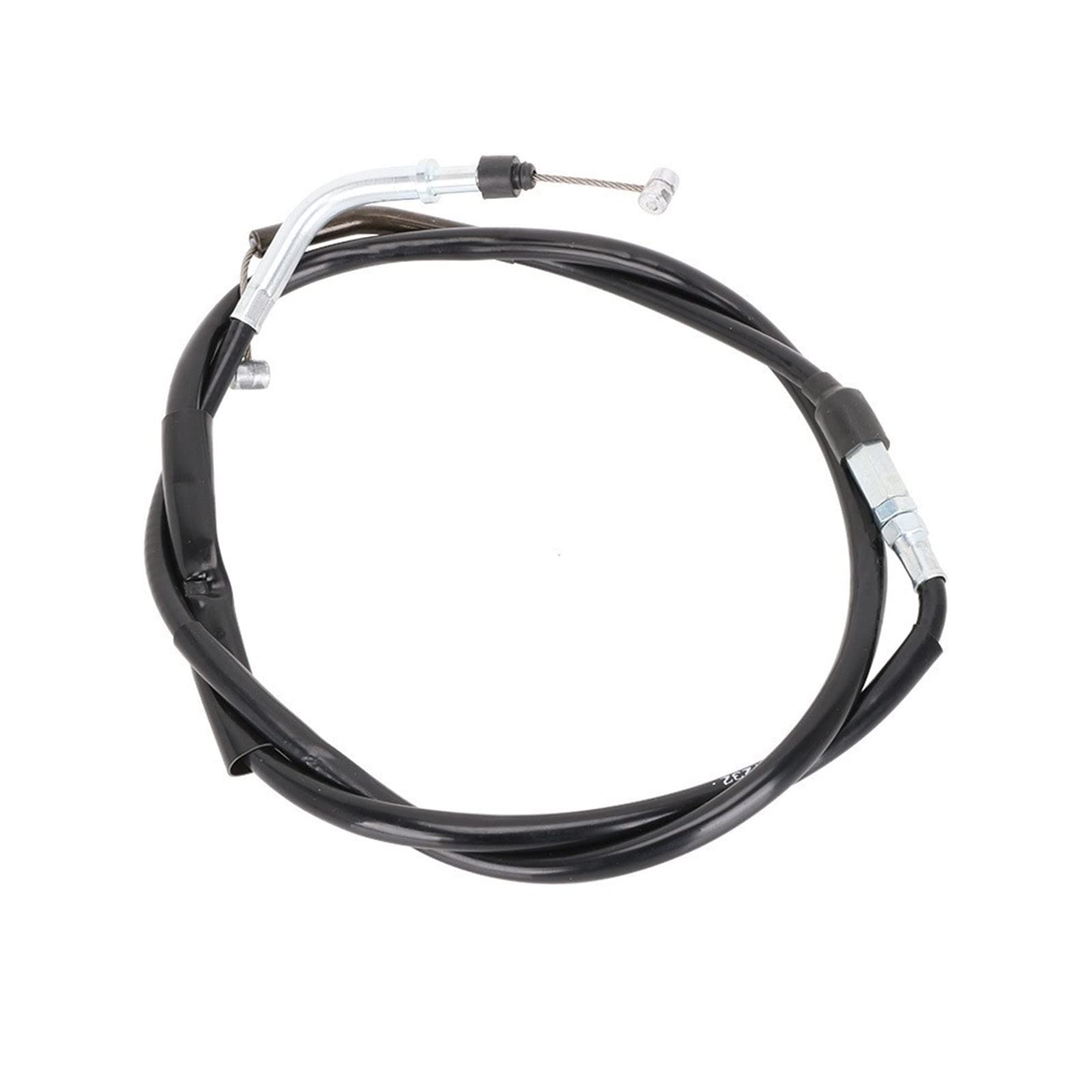 Kacarber LTZ400 clutch cable side view with clean routing