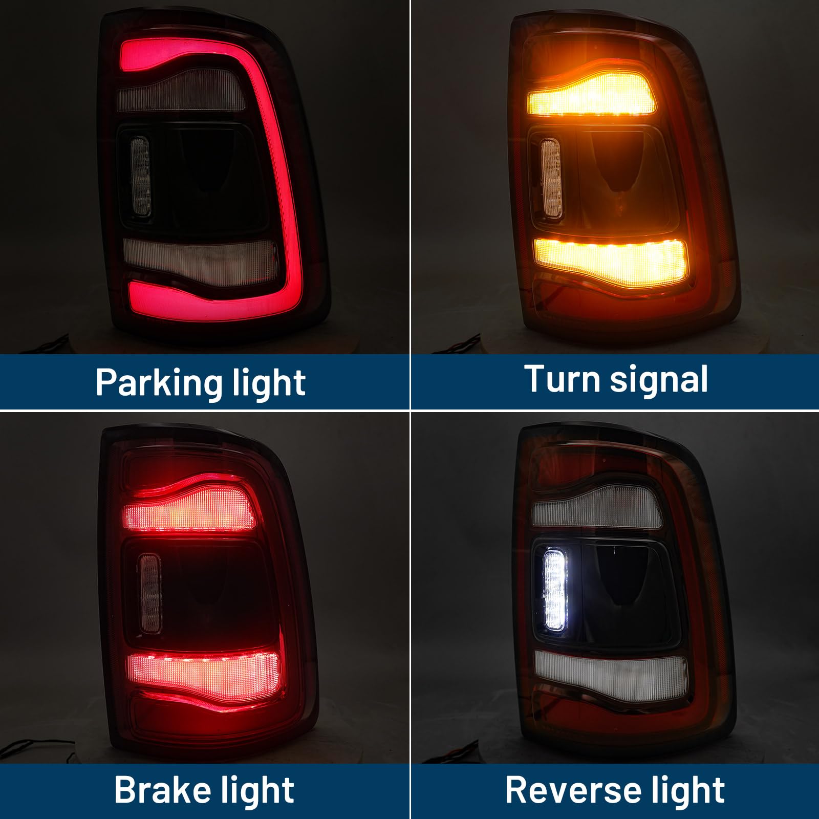 KACHIR right-side tail light replacement for OE 68361722AH ensures easy upgrade