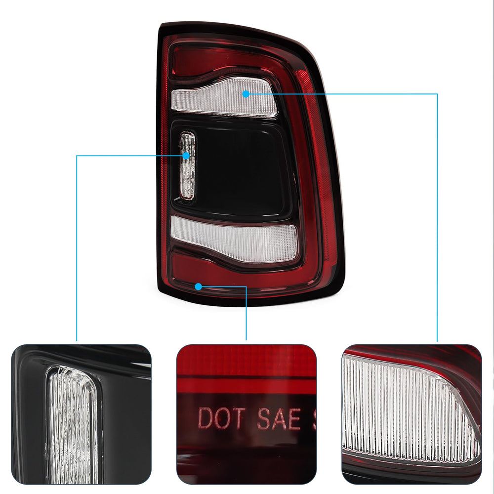 KACHIR LED tail light uses bright LEDs for clearer night signaling