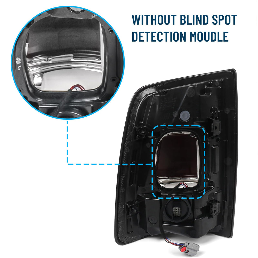 KACHIR rear lamp with black bezel improves styling and signal clarity