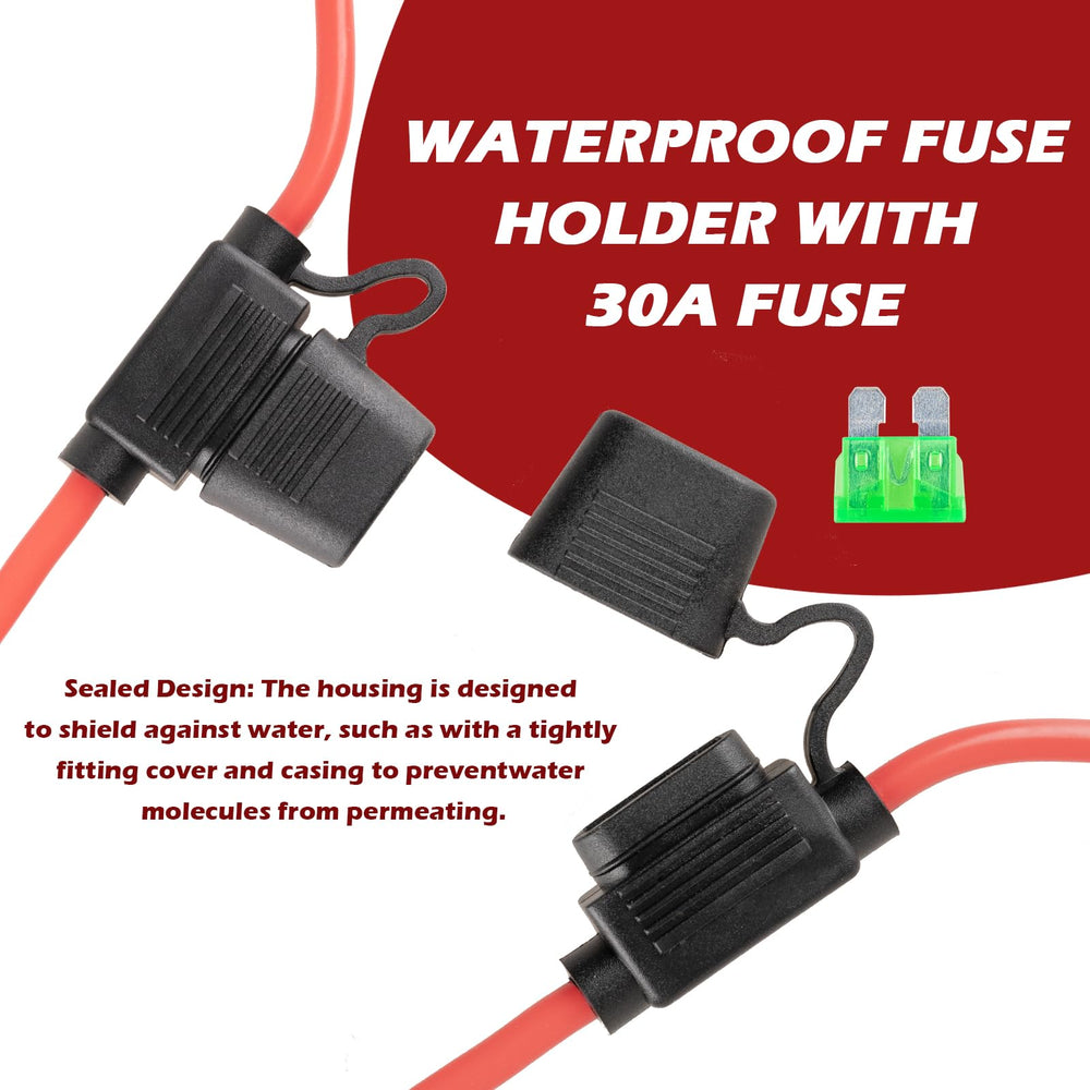 KACOLA long wires provide flexible routing for stable fuel pump performance.