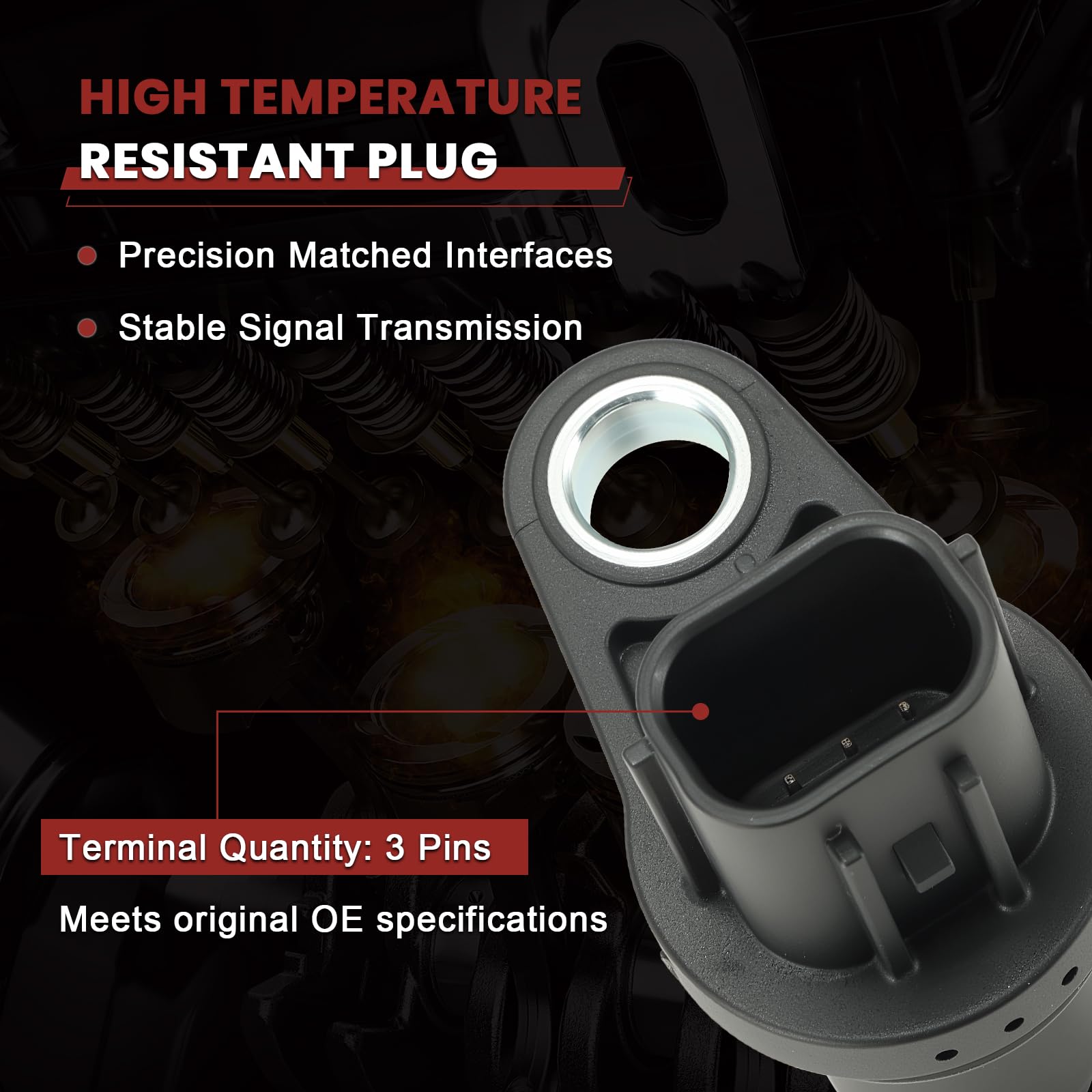 KacuYelin camshaft sensor with OEM mounting points confirms model compatibility