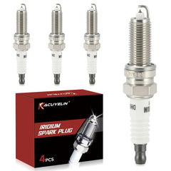 KacuYelin Iridium spark plugs for Hyundai Veloster, front view, ready for installation and smoother ignition