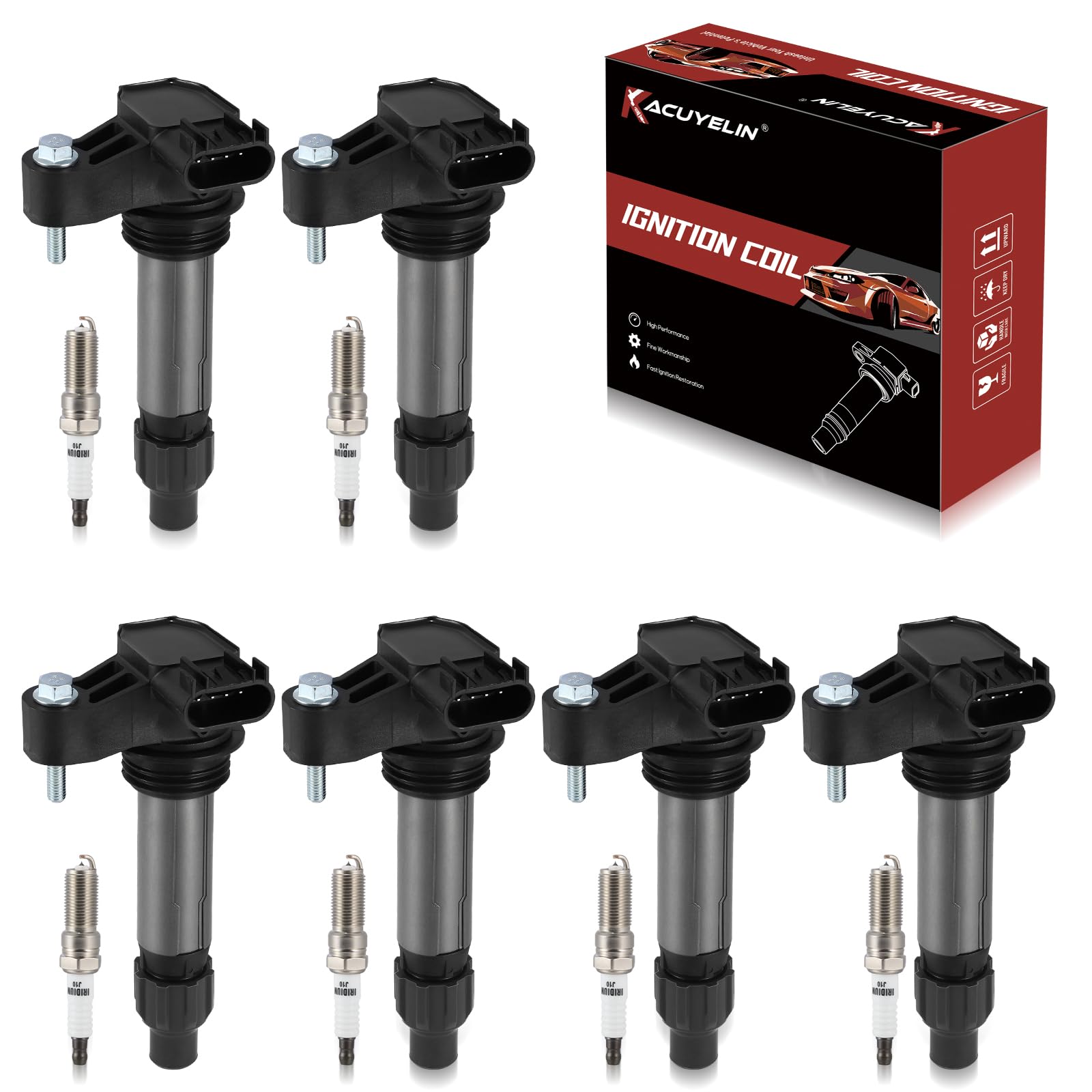 KacuYelin UF569 ignition coil pack ready for reliable ignition in GM V6 engines