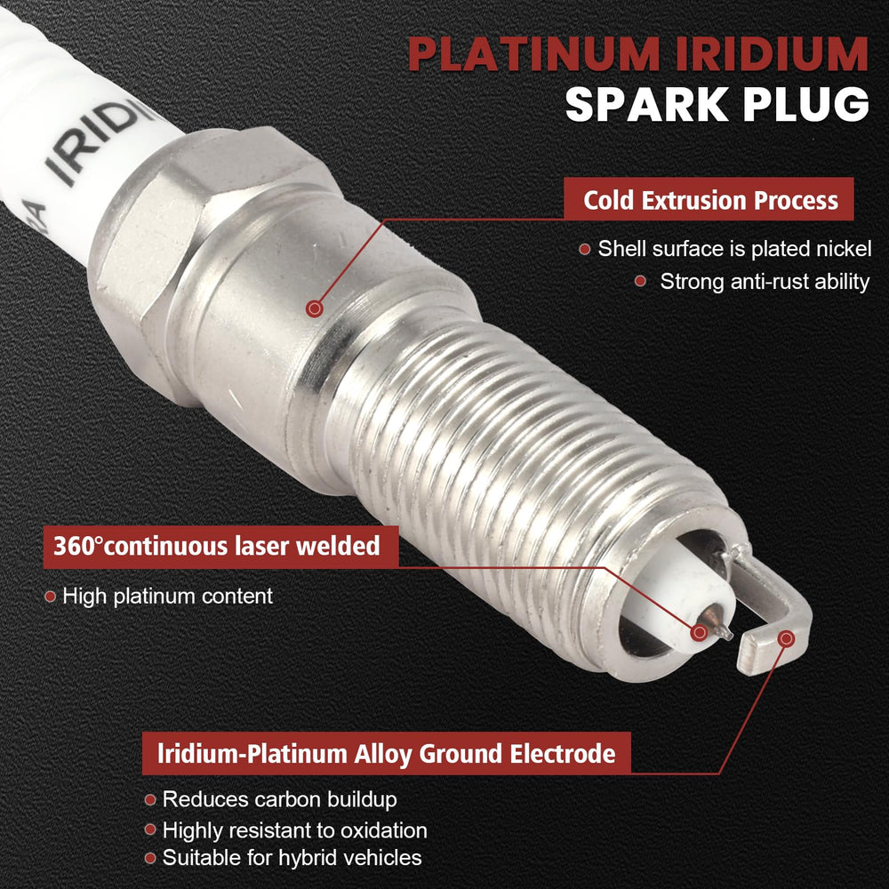 Kacuyelin UF735 ignition coil pack side view showing plug-and-play design.