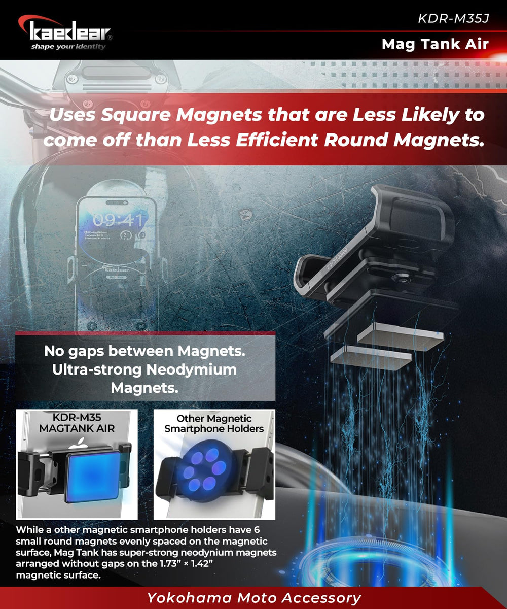 Kaedear protective sheet guards the device surface during mounting.