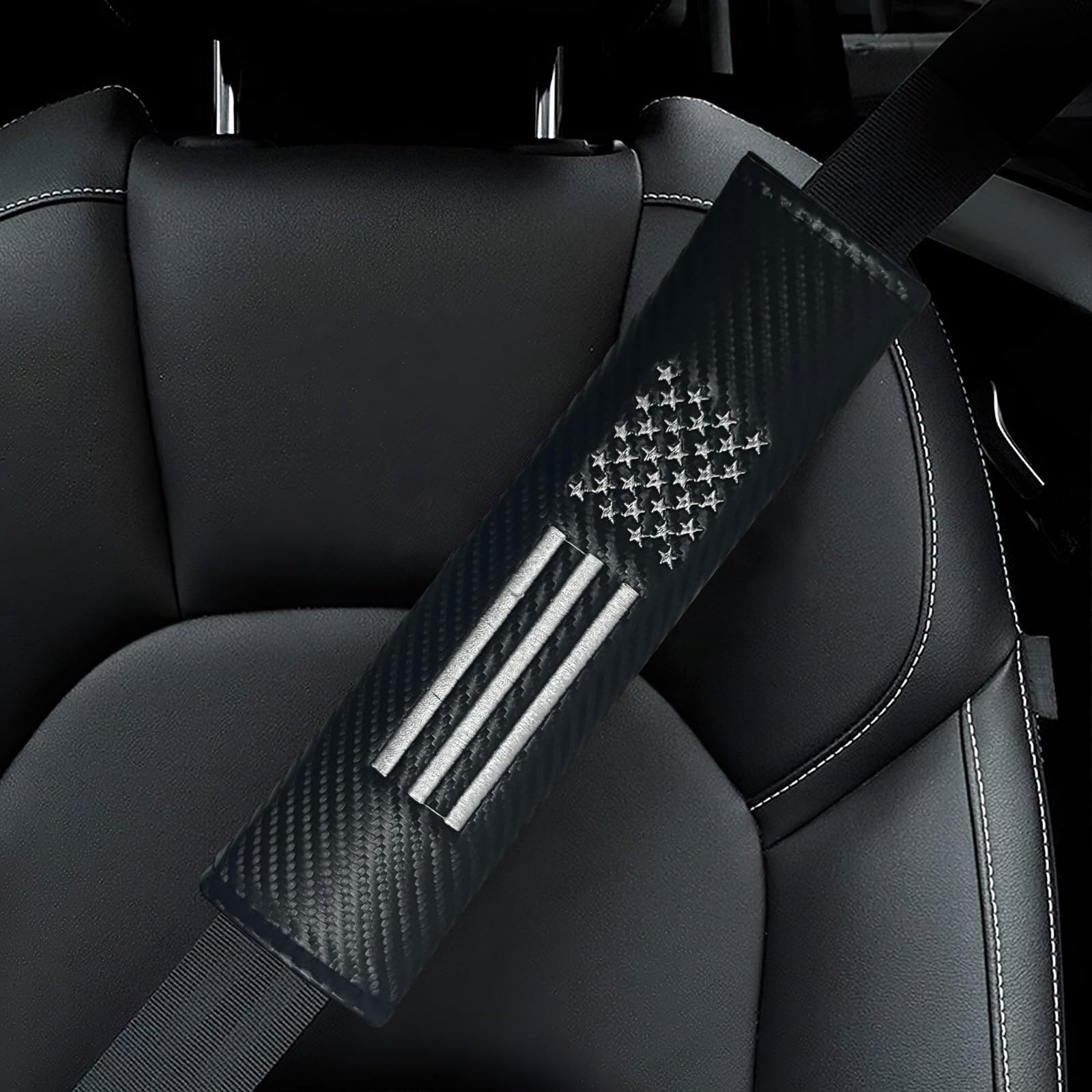 KAELTHAS universal-fit seatbelt pad boosts comfort without tools.