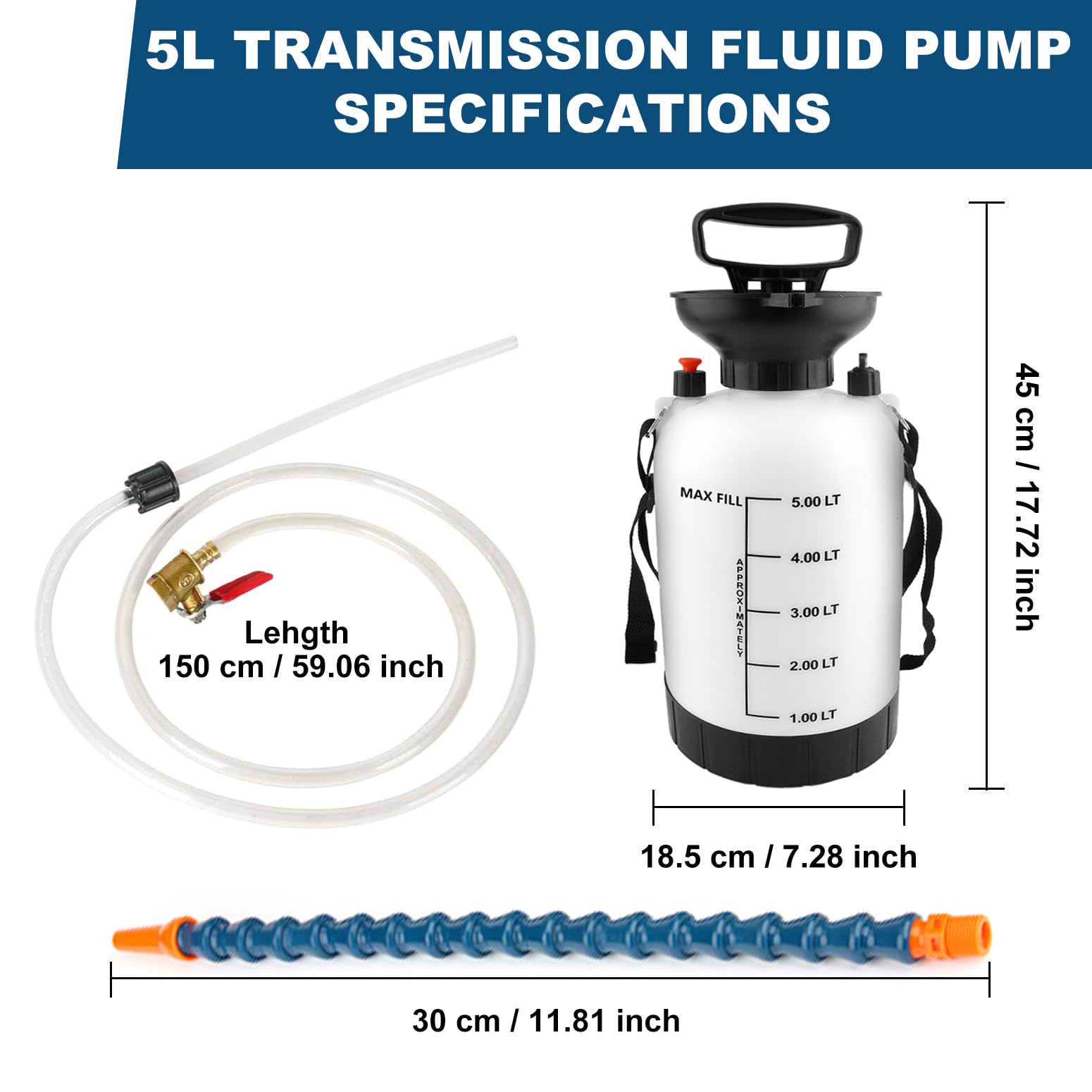 KAERKA oil pump with brass valve provides controlled flow.
