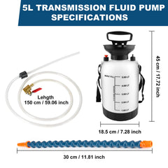KAERKA oil pump with brass valve provides controlled flow.