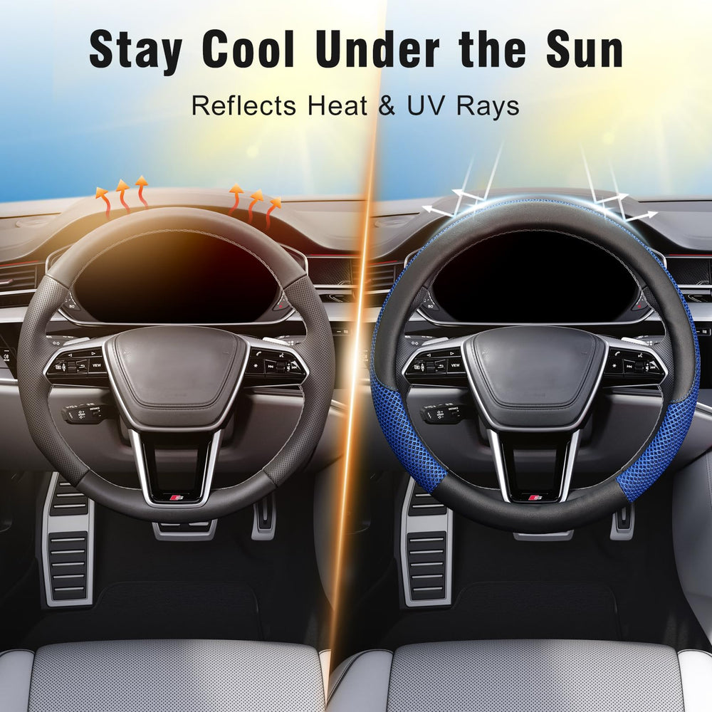 KAFEEK anti-slip design supports a stable steering grip for safer driving.