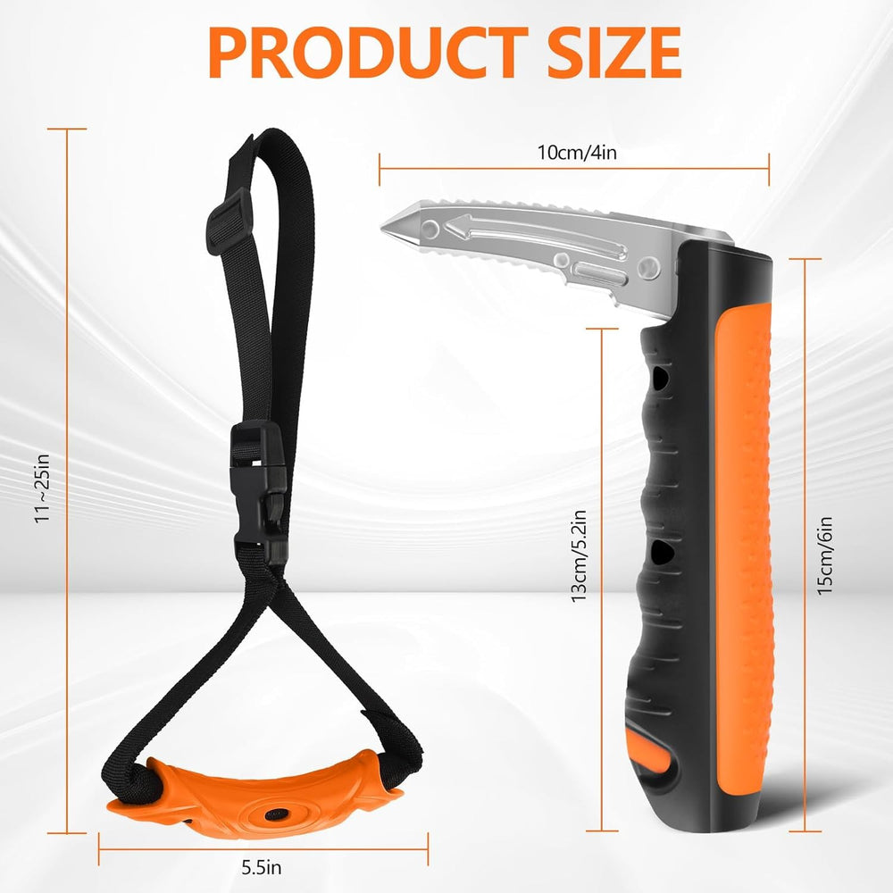 Kaiedos car door handle 500lbs capacity demonstrates sturdy support