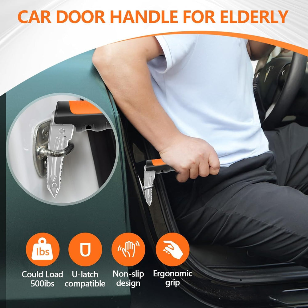 Kaiedos car door handle fits U-shaped door latches across vehicles