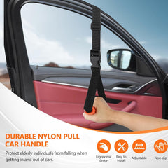 Kaiedos car door handle silicone non-slip surface for secure grip