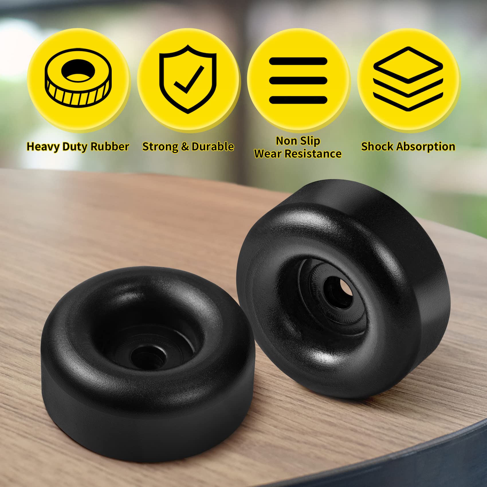 Kailund anti-slip bumper design helps prevent slips in garage