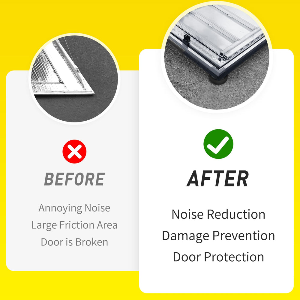 Kailund garage use bumper protects doors and ramps