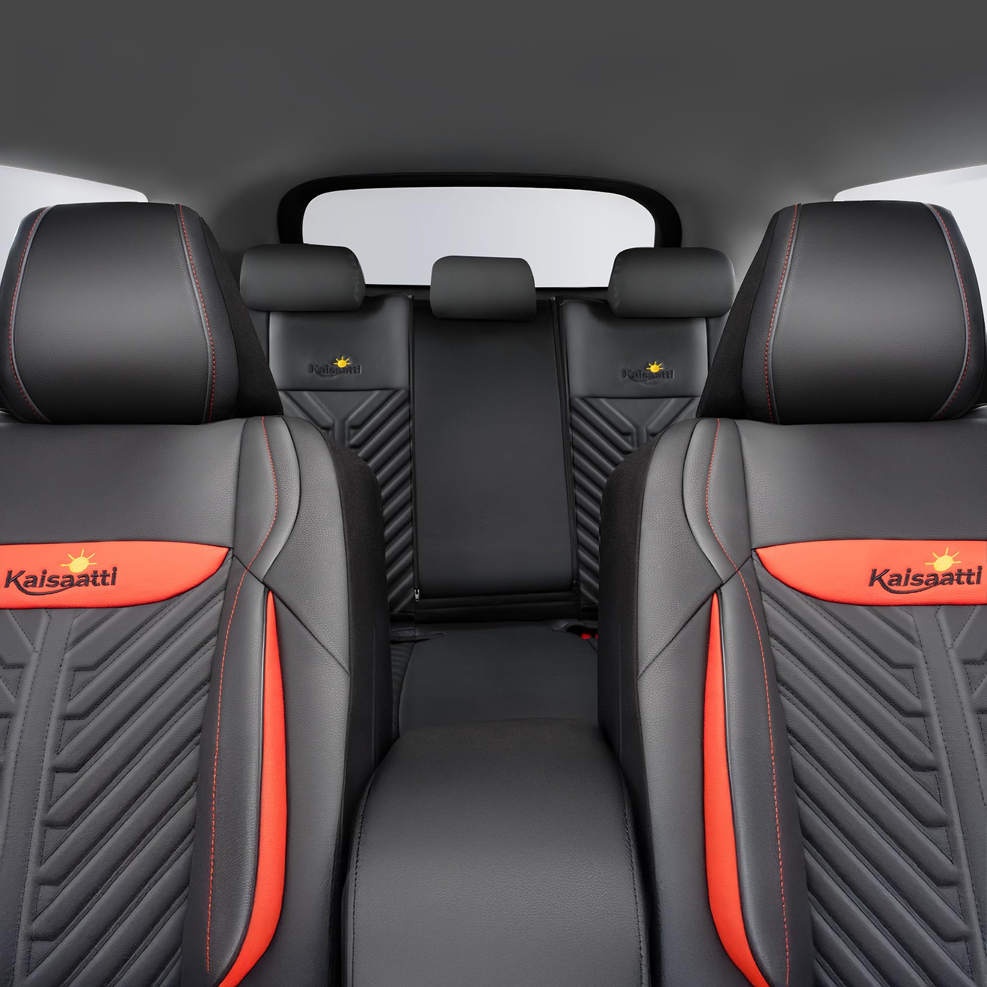 Kaisaatti airbag-space design ensuring safe deployment and compatibility.