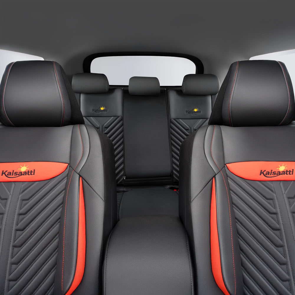 Kaisaatti airbag-space design ensuring safe deployment and compatibility.