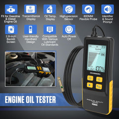 KAISAL tester display with backlight for easy reading in any light.