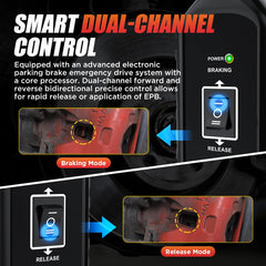 KAISAL EPB Release Tool 6.5ft cable provides flexible setup for on-site repair.