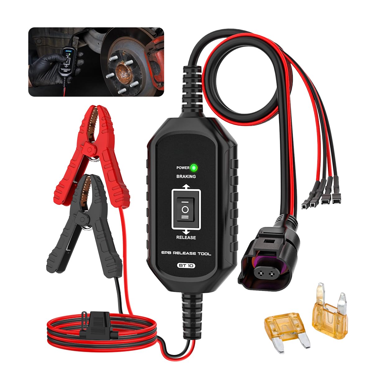 KAISAL EPB Release Tool front panel with clear controls for fast, reliable emergency brake release.