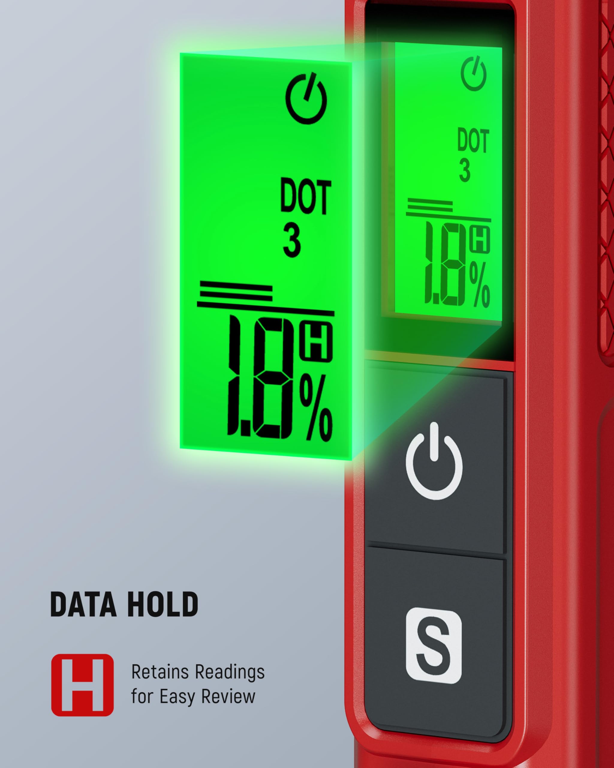 Kaiweets tester buzzer alarm reminds you to change brake fluid when needed.