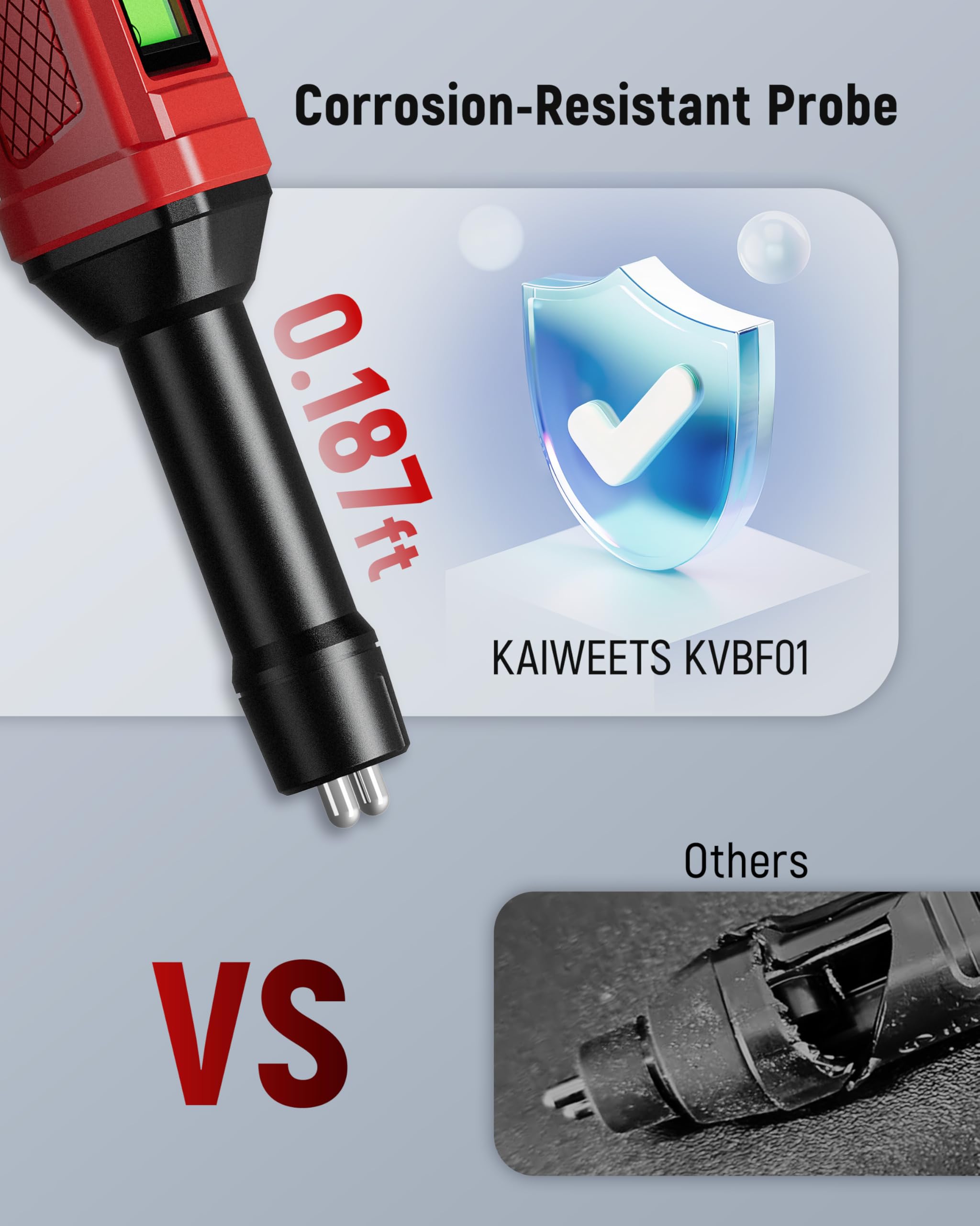 Kaiweets brake fluid tester pen data hold enables easy readouts.